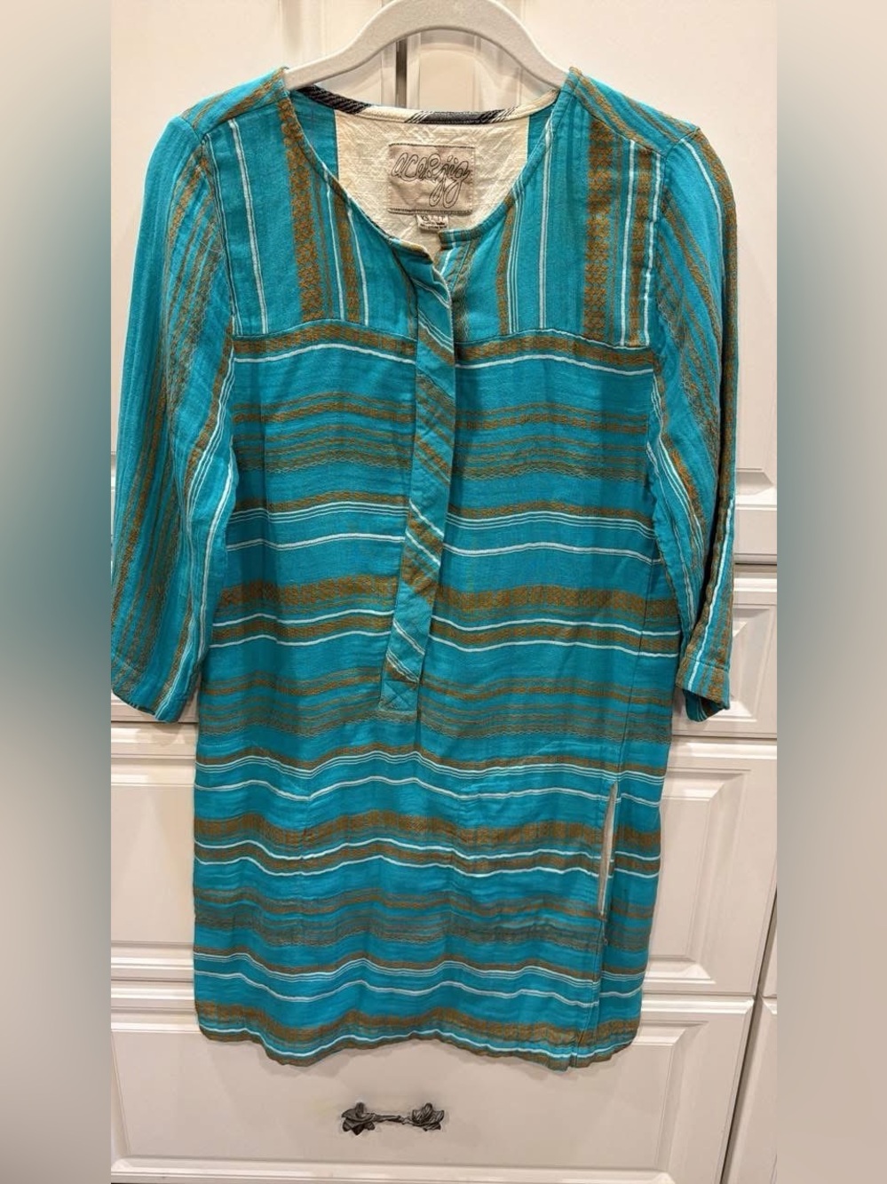 Ace & Jig Harper tunic pockets buttons XS
